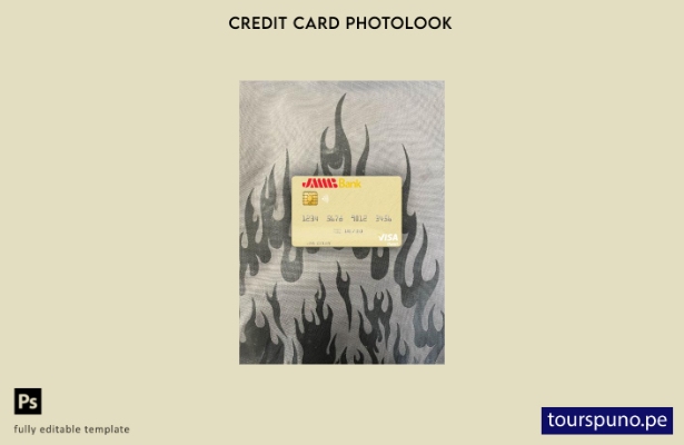 listo para imprimir plantilla frontal de aspecto fotográfico de tarjeta de d 245